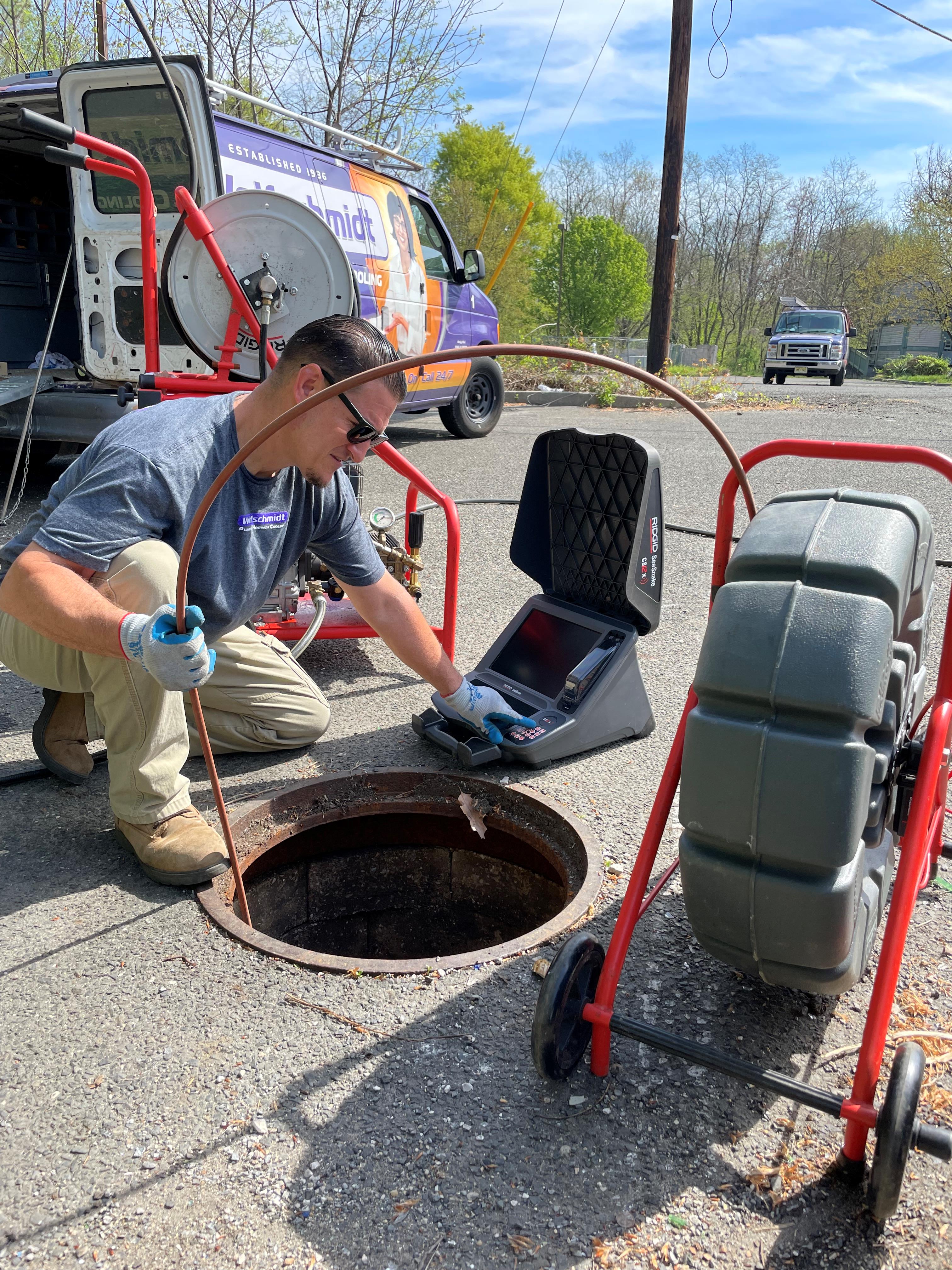sewer camera inspection