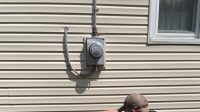 AC Repair Tech in Action Photo