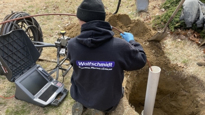 Crew doing camera inspection Photo