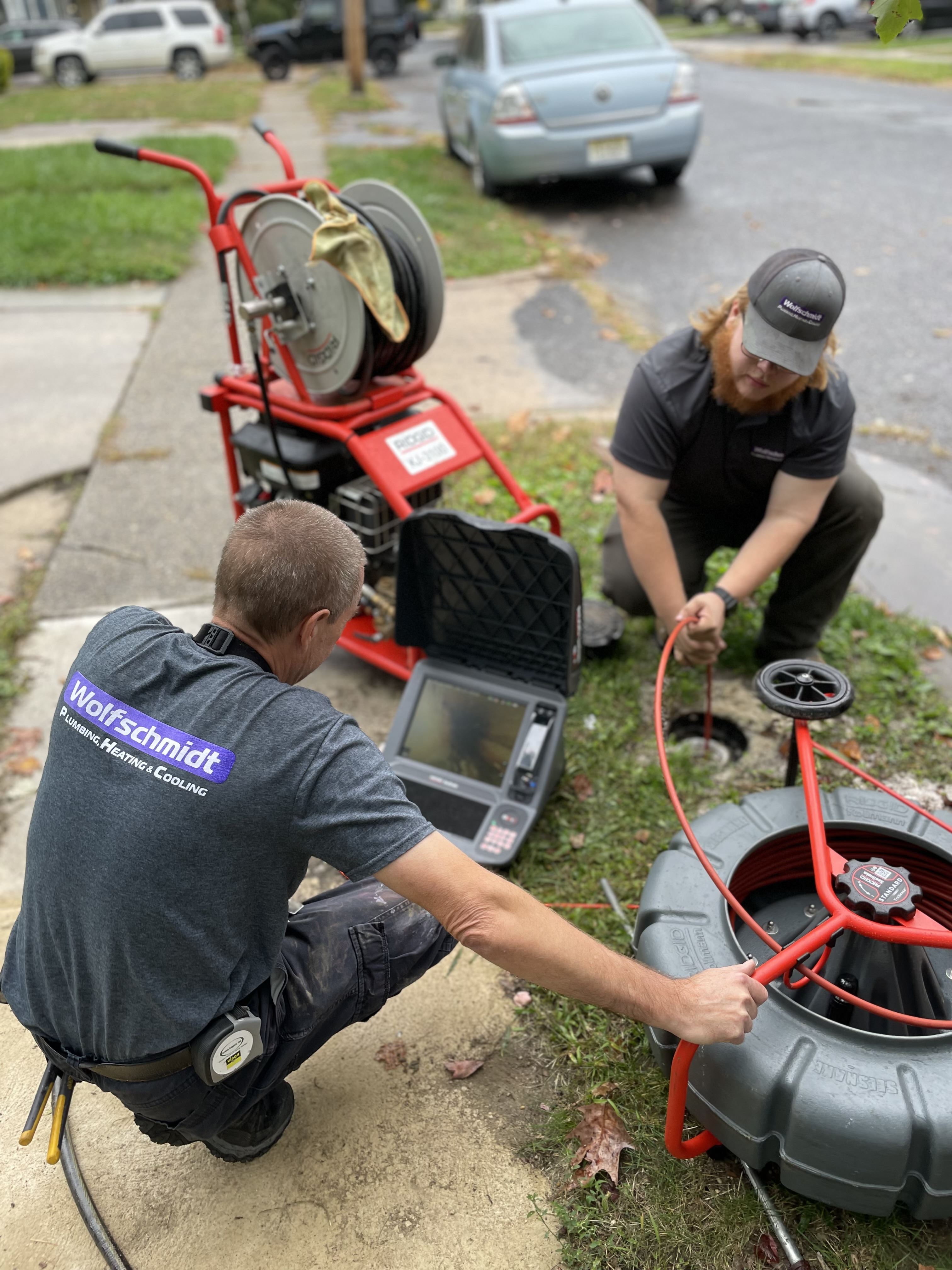 sewer camera inspection