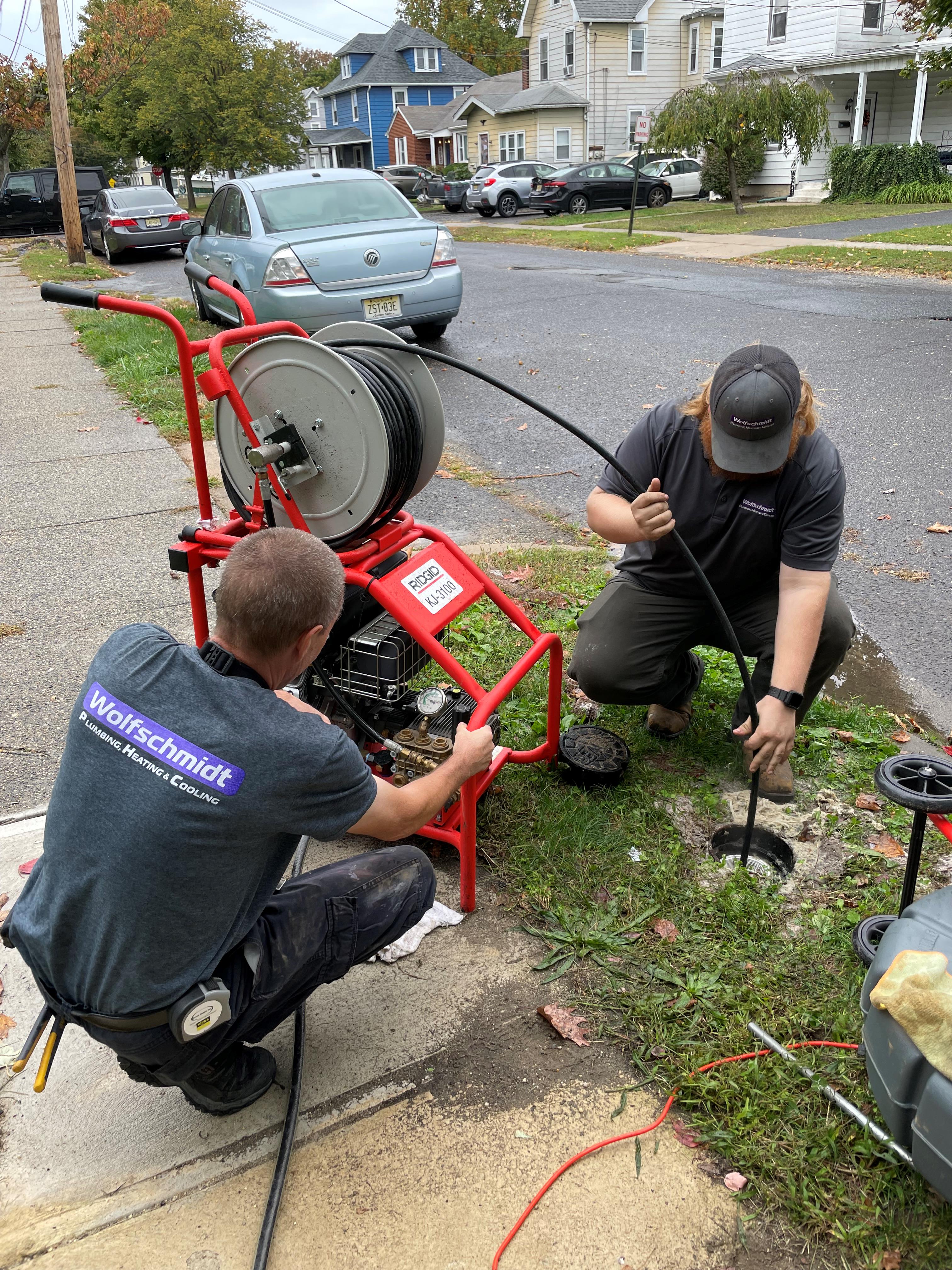 sewer camera inspection