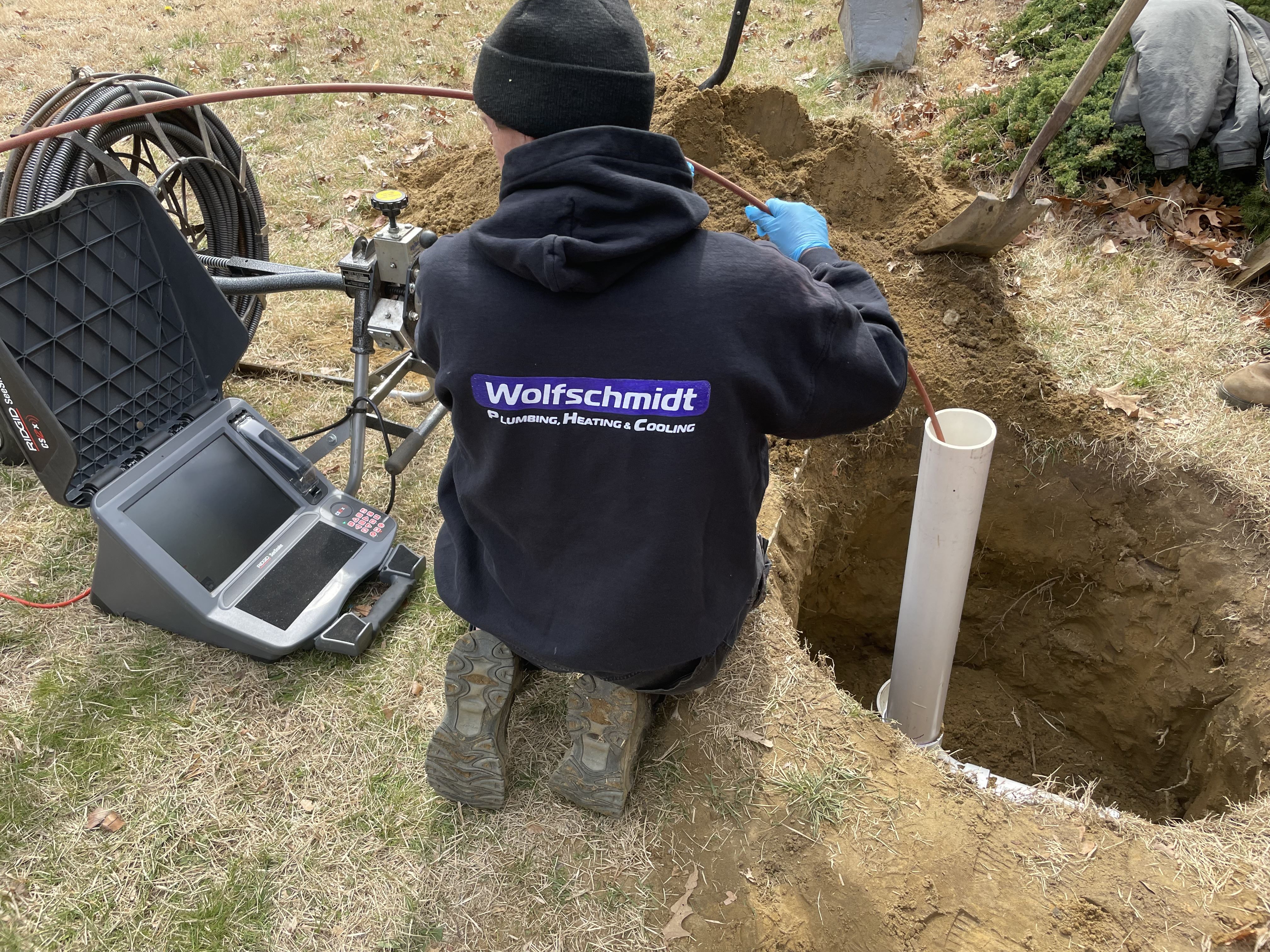 sewer camera inspection