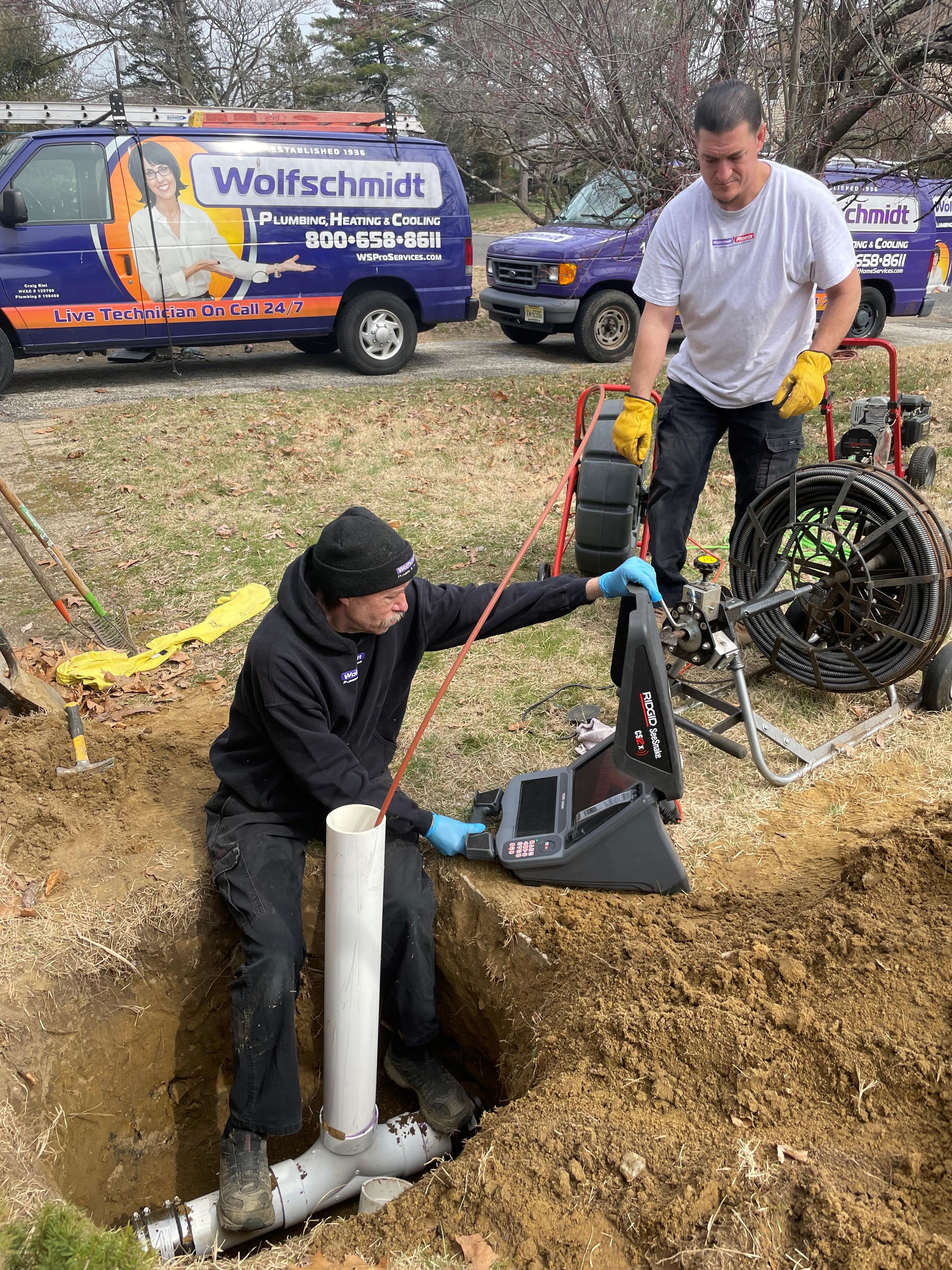 sewer camera inspection